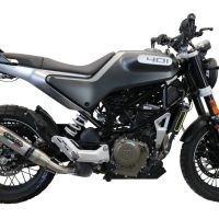 Escape compatible con Husqvarna Vitpilen 401 2020-2020, Deeptone Inox, Escape legal, homologado, silenciador con db killer desmontable y tubo de conexión específico 