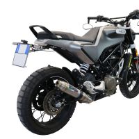 Escape compatible con Husqvarna Vitpilen 401 2020-2020, Deeptone Inox, Escape legal, homologado, silenciador con db killer desmontable y tubo de conexión específico 