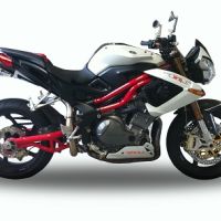 Escape compatible con Benelli Tnt 1130 2008-2016, Tiburon Titanium, Escape legal, homologado, silenciador con db killer desmontable y tubo de conexión específico 