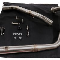 Escape compatible con Zontes Gk 125 2022-2024, Albus Ceramic, Escape completo, no legal para países de la UE, con db killer extraíble 