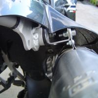 Escape compatible con Suzuki Drz 400 SM 2005-2025, Ghisa , Escape completo homologado y legal, incluido db killer extraíble 