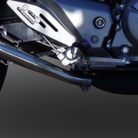 Escape compatible con Suzuki Gw 250 F Inazuma 2012-2017, Albus Ceramic, Par de terminales de escape homologados, con db killer extraíbles y tubos de conexión específicos 