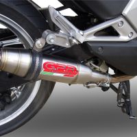 Escape compatible con Honda Integra 750 2016-2020, Deeptone Inox, Escape legal, homologado, silenciador con db killer desmontable y tubo de conexión específico 
