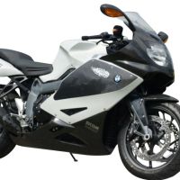 Escape compatible con Bmw K 1200 S -R 2004-2008, Gpe Ann. titanium, Escape legal, homologado, silenciador con db killer desmontable y tubo de conexión específico 