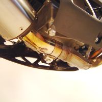 Escape compatible con Kawasaki Versys 650 2006-2014, M3 Titanium Natural, Escape legal, homologado, silenciador con db killer desmontable y tubo de conexión específico 