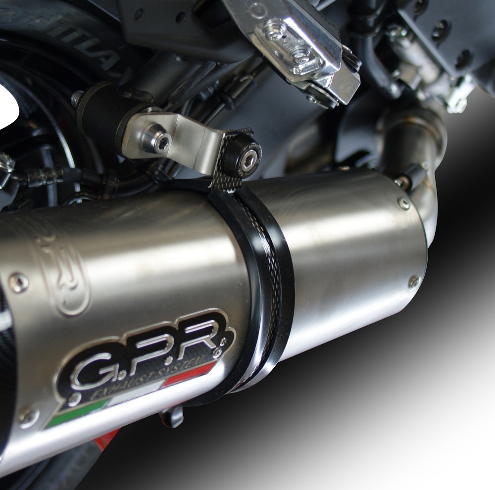 Escape compatible con Kawasaki Versys 1000 I.E. 2015-2016, Furore Nero, Escape legal, homologado, silenciador con db killer desmontable y tubo de conexión específico 