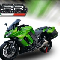 Escape compatible con Kawasaki Z 1000 Sx 2017-2020, Powercone Evo, Par de terminales de escape homologados, con db killer extraíbles y tubos de conexión específicos 