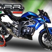 Escape compatible con Kawasaki Ninja 125 2021-2024, Furore Evo4 Nero, Escape legal, homologado, silenciador con db killer desmontable y tubo de conexión específico 