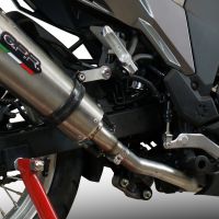 Escape compatible con Kawasaki Versys-X 300 2022-2023, Furore Evo4 Nero, Escape homologaedo, legal para mercados fuera de la UE, incluido tubo de enlace y db killer extraíble 