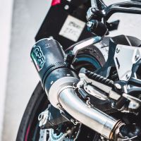 Escape compatible con Kawasaki Z 900 2017-2024, M3 Black Titanium, Escape legal, homologado, silenciador con db killer desmontable y tubo de conexión específico 