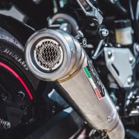 Escape compatible con Kawasaki Z 900 E 2020-2024, Powercone Evo, Escape legal, homologado, silenciador con db killer desmontable y tubo de conexión específico 