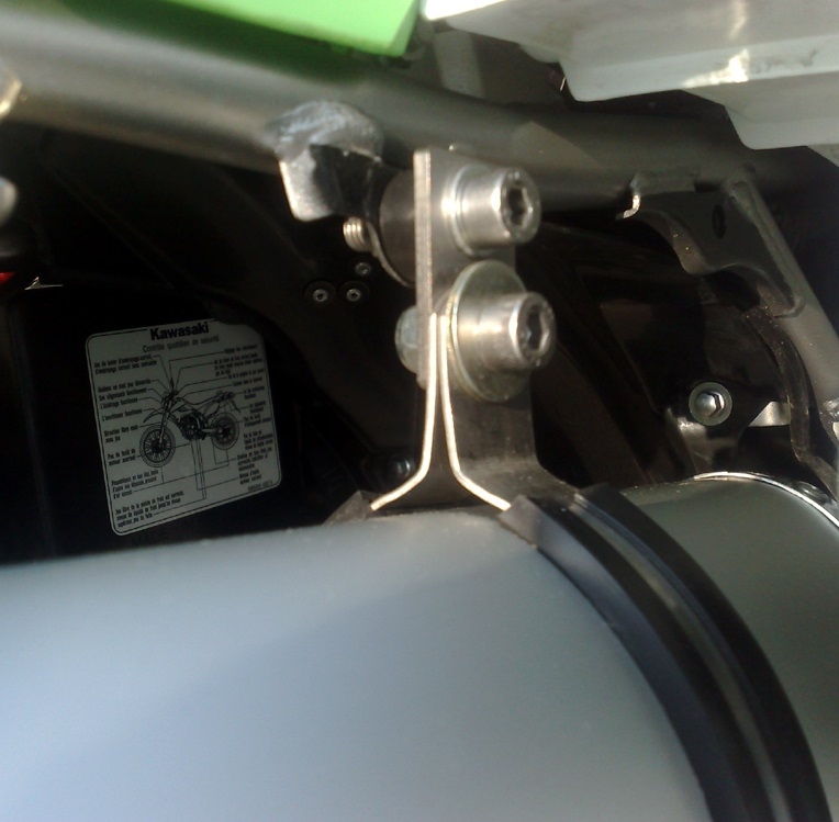 Escape compatible con Kawasaki Klx 300 R 2020-2021, Satinox , Escape completo homologado y legal, incluido db killer extraíble 