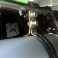Escape compatible con Kawasaki Klx 300 R 2020-2021, Satinox , Escape completo homologado y legal, incluido db killer extraíble 