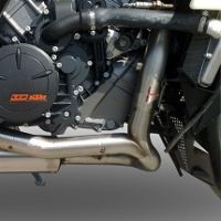 Escape compatible con Ktm Rc 8 R 2008-2014, Gpe Ann. titanium, Escape racing, linea completa, suministrado con colector especifico, articulo sin homologacion 