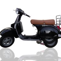 Escape compatible con Lml Star 125 4 Tempi - 4 Strokes Genuine Stella 2010-2013, Alluminio, Escape completo homologado y legal, incluido db killer extraíble 