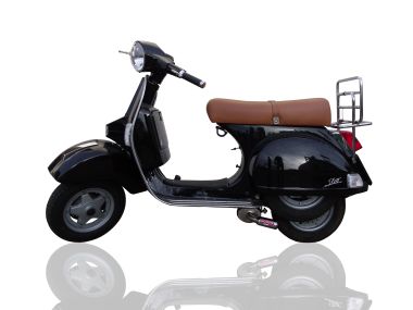 Escape compatible con Lml Star 125 4 Tempi - 4 Strokes Genuine Stella 2010-2013, Alluminio, Escape completo homologado y legal, incluido db killer extraíble 