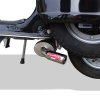Escape compatible con Lml Star 125 4 Tempi - 4 Strokes Genuine Stella 2010-2013, Alluminio, Escape completo homologado y legal, incluido db killer extraíble 