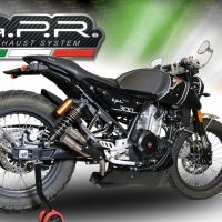 Escape compatible con F.B. Mondial Hps 300 2018-2019, F205, Escape racing, linea completa, suministrado con colector especifico, articulo sin homologacion 