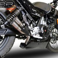 Escape compatible con F.B. Mondial Hps 300 2018-2019, F205, Escape racing, linea completa, suministrado con colector especifico, articulo sin homologacion 