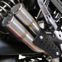 Escape compatible con F.B. Mondial Hps 300 2018-2019, F205, Escape racing, linea completa, suministrado con colector especifico, articulo sin homologacion 