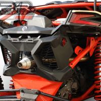 Escape compatible con Can Am Maverick X3 Turbo Buggy 2017-2024, Deeptone Atv, Escape legal, homologado, silenciador con db killer desmontable y tubo de conexión específico 