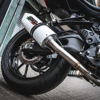 Escape compatible con Yamaha Xsr 700 2017-2020, Albus Evo4, Escape completo, no legal para países de la UE, con db killer extraíble 