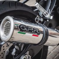 Escape compatible con Yamaha Mt-07 2014-2016, M3 Inox , Escape completo homologado y legal, incluido db killer extraíble 