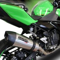 Escape compatible con Kawasaki Ninja 500 2023-2025, Gpe Ann. titanium, Escape racing, linea completa, suministrado con colector especifico, articulo sin homologacion 