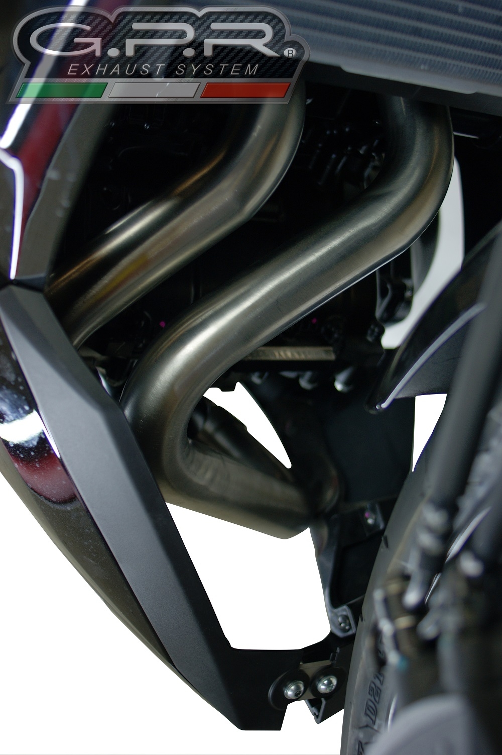 Escape compatible con Kawasaki Ninja 650 2023-2024, M3 Inox , Escape completo, no legal para países de la UE, con db killer extraíble 