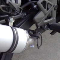 Escape compatible con Kymco Quannon 125 2007-2016, Albus Ceramic, Escape legal, homologado, silenciador con db killer desmontable y tubo de conexión específico 