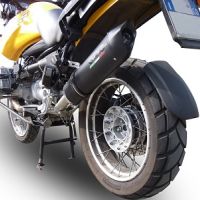 Escape compatible con Bmw R 1150 Gs -Adventure 1999-2004, Furore Nero, Escape legal, homologado, silenciador con db killer desmontable y tubo de conexión específico 