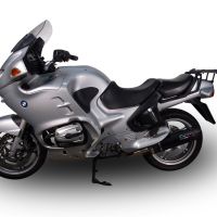 Escape compatible con Bmw R 1150 Rt 2000-2006, Furore Nero, Escape legal, homologado, silenciador con db killer desmontable y tubo de conexión específico 