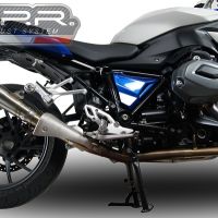 Escape compatible con Bmw R 1200 Rs Lc 2015-2016, Powercone Evo, Escape legal, homologado, silenciador con db killer desmontable y tubo de conexión específico 