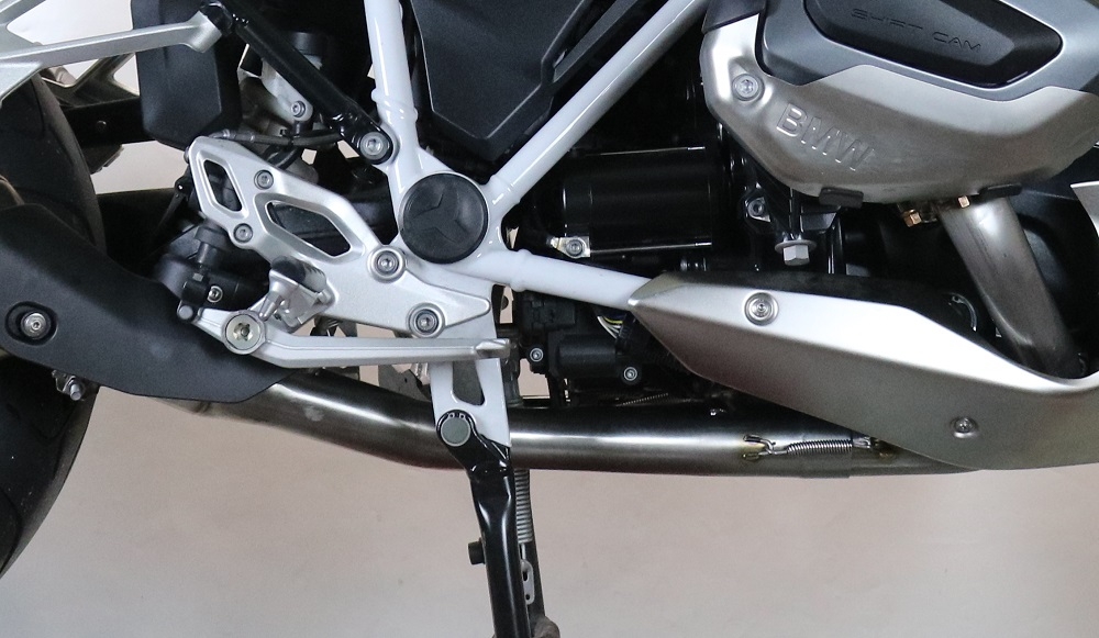 Escape compatible con Bmw R 1250 R -Rs 2019-2020, Decatalizzatore, Tubo supresor de catalizador 