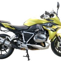 Escape compatible con Bmw R 1250 R -Rs 2019-2020, Dual Inox, Escape legal, homologado, silenciador con db killer desmontable y tubo de conexión específico 