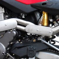 Escape compatible con Swm Motorcycles RS 650 R 2017-2018, Gpe Ann. Poppy, Escape semi-completo homologado con db killer extraible 