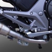 Escape compatible con Honda Nc 750 X - S Dct 2017-2015, Powercone Evo, Escape legal, homologado, silenciador con db killer desmontable y tubo de conexión específico 
