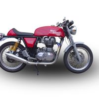 Escape compatible con Royal Enfield Continental GT 535 2014-2016, Vintacone, Escape racing, silenciador con tubo de conexion, articulo sin homologacion 