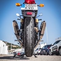Escape compatible con Royal Enfield Continental 650 2019-2020, Deeptone Inox, Escape doble, no legal para los países miembros de la UE, incluidos los db killers extraíbles y los tubos de unión 