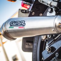 Escape compatible con Royal Enfield Interceptor 650 2019-2020, Powercone Evo, Escape doble, no legal para los países miembros de la UE, incluidos los db killers extraíbles y los tubos de unión 