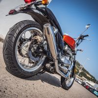 Escape compatible con Royal Enfield Interceptor 650 2019-2020, Ultracone, Escape doble, no legal para los países miembros de la UE, incluidos los db killers extraíbles y los tubos de unión 