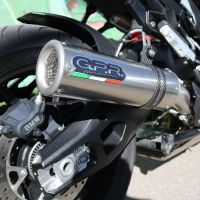 Escape compatible con Bmw S 1000 XR -M 2020-2025, M3 Inox , Escape legal, homologado, silenciador con db killer desmontable y tubo de conexión específico 