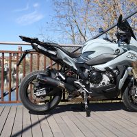 Escape compatible con Bmw S 1000 XR -M 2020-2025, M3 Black Titanium, Escape racing, silenciador con tubo de conexion, articulo sin homologacion 
