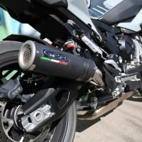 Escape compatible con Bmw S 1000 XR -M 2020-2025, M3 Black Titanium, Escape racing, silenciador con tubo de conexion, articulo sin homologacion 