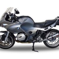 Escape compatible con Bmw R 1200 St -Rt 2003-2008, Gpe Ann. titanium, Escape legal, homologado, silenciador con db killer desmontable y tubo de conexión específico 