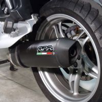 Escape compatible con Bmw R 1150 Rt 2000-2006, Furore Nero, Escape legal, homologado, silenciador con db killer desmontable y tubo de conexión específico 