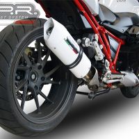 Escape compatible con Bmw R 1200 R 2015 Lc 2017-2019, Albus Evo4, Escape legal, homologado, silenciador con db killer desmontable y tubo de conexión específico 