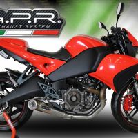 Escape compatible con Buell 1125 R -CR 2005-2009, Powercone Evo, Escape semi-completo homologado con db killer extraible 
