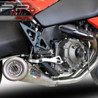Escape compatible con Buell 1125 R -CR 2005-2009, Powercone Evo, Escape semi-completo homologado con db killer extraible 