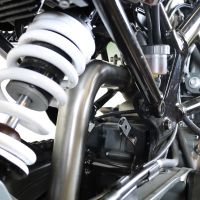 Escape compatible con Husqvarna Vitpilen 401 2018-2019, Decatalizzatore, Tubo supresor de catalizador 